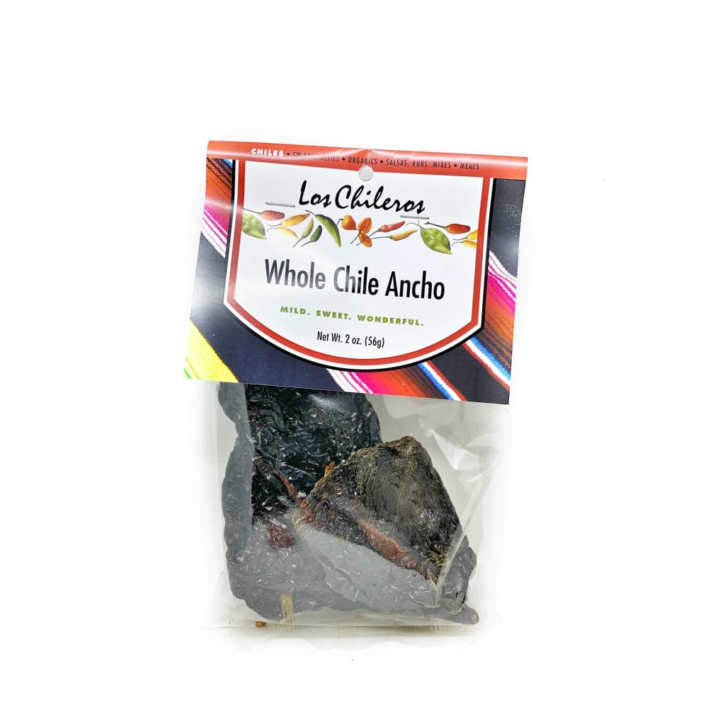 Los Chileros Whole Dried Ancho Chile - Spice/Peppers