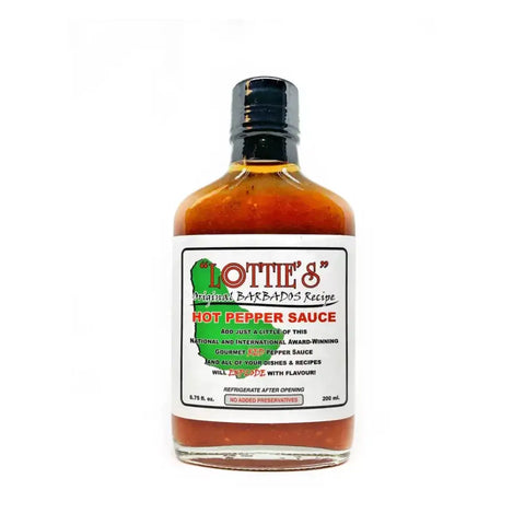Lottie’s Original Barbados Red Hot Sauce - Hot Sauce