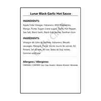 Lunar Black Garlic Hot Sauce - Hot Sauce