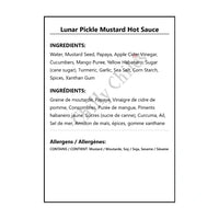 Lunar Pickle Mustard Hot Sauce - Hot Sauce