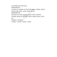 Lunar Shallot Oil Chili Crisp - Condiments