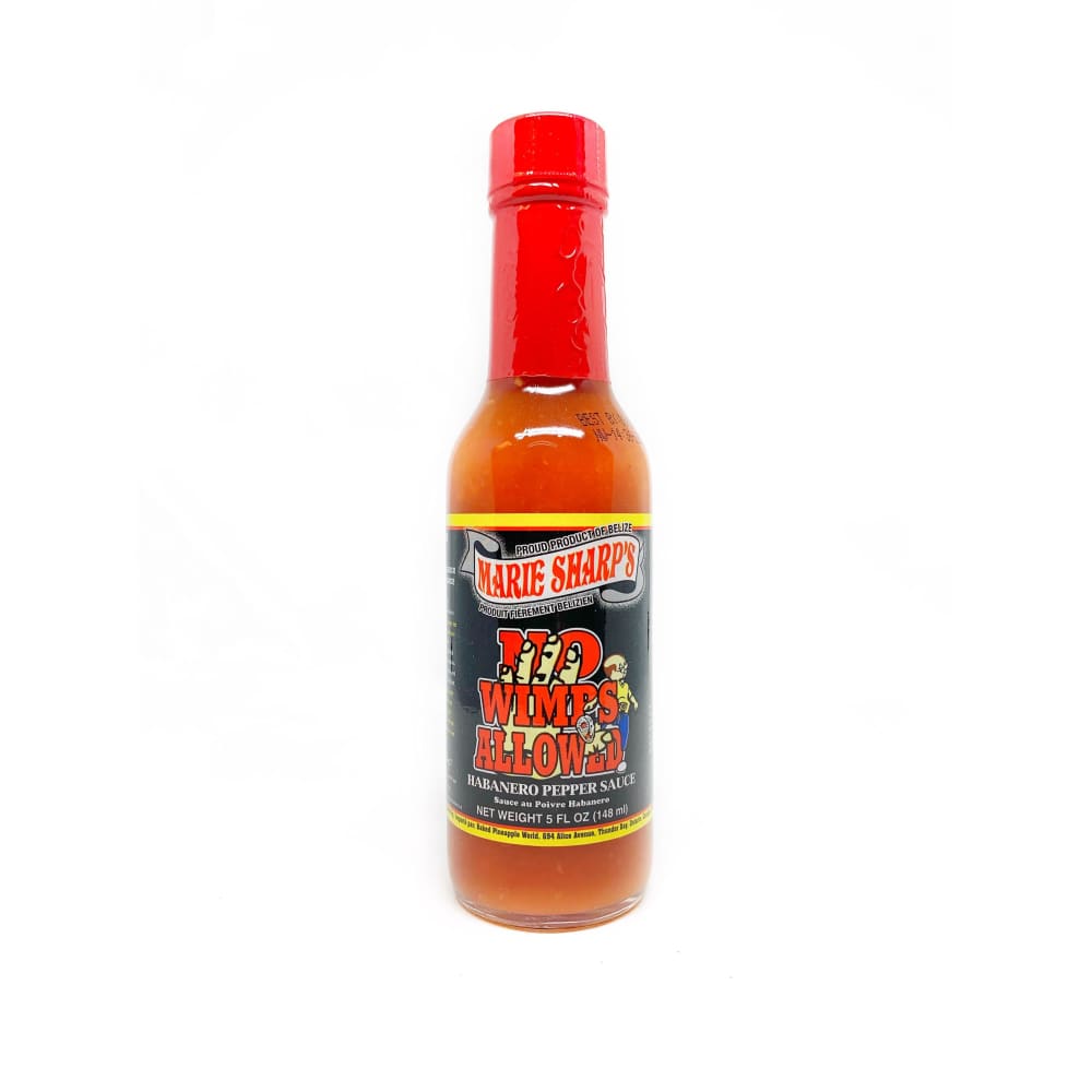 Marie Sharp’s No Wimps Allowed Hot Sauce - Hot Sauce