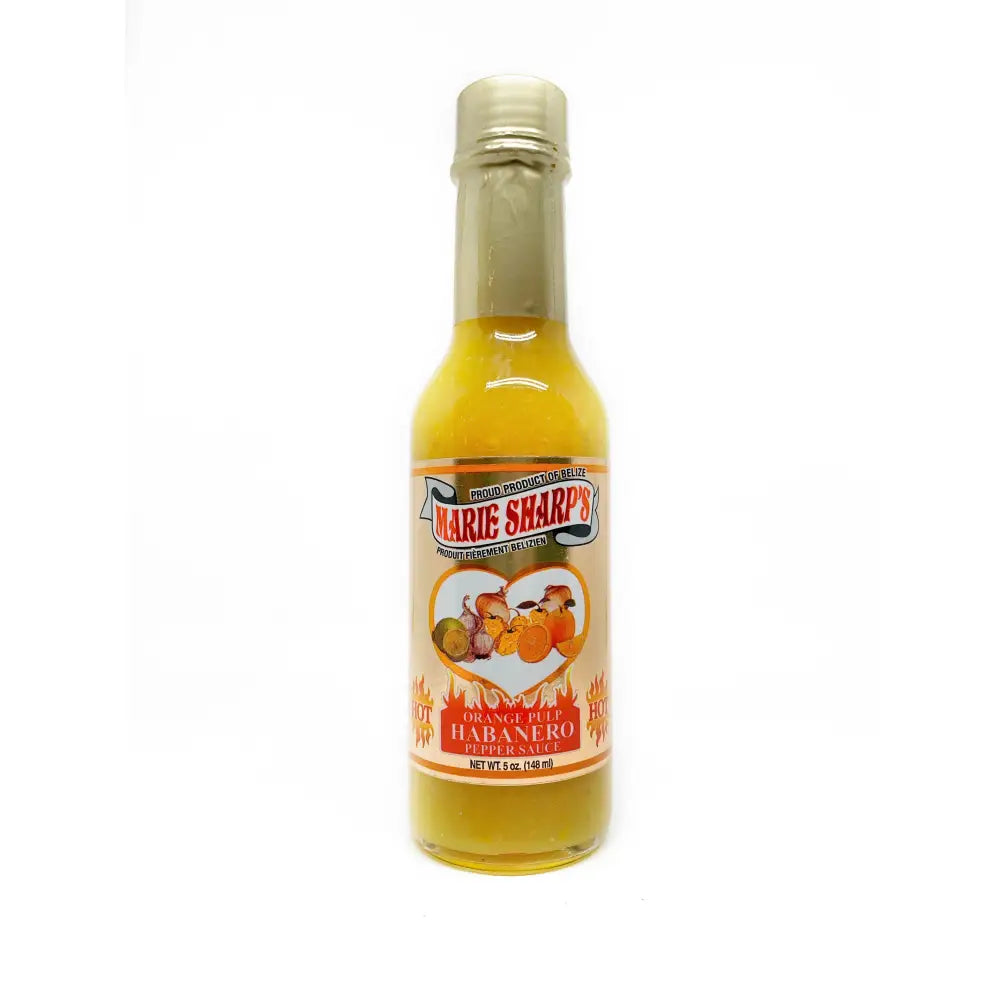 Marie Sharp’s Orange Pulp Habanero Hot Sauce - Hot Sauce