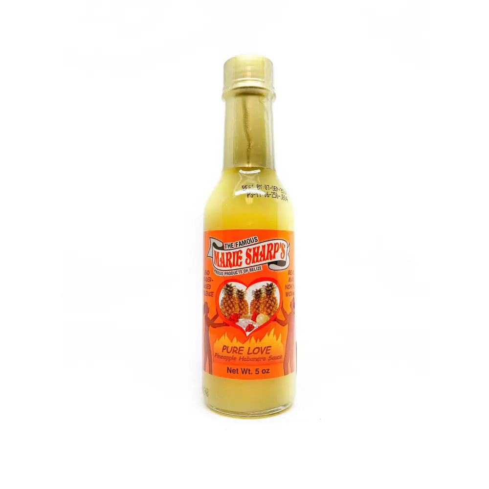 Marie Sharp’s Pure Love Pineapple Habanero Hot Sauce - Hot Sauce