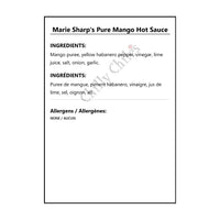 Marie Sharp’s Pure Mango Hot Sauce - Hot Sauce