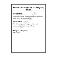 Maritime Madness Bold & Smoky BBQ Sauce - BBQ Sauce