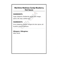 Maritime Madness Candy Blueberry Hot Sauce - Hot Sauce