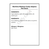 Maritime Madness Candy Jalapeno Hot Sauce - Hot Sauce