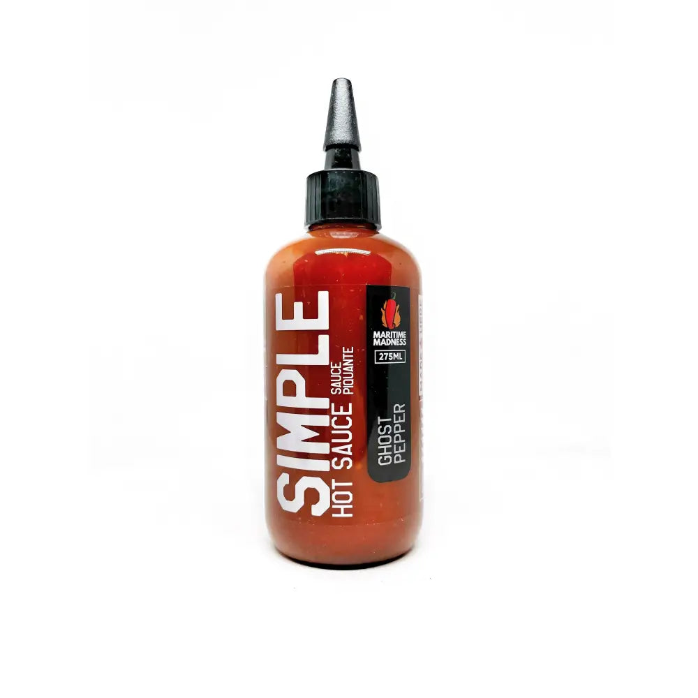 Maritime Madness Simple Ghost Pepper Hot Sauce - Hot Sauce