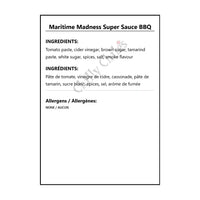 Maritime Madness Super Sauce BBQ - BBQ Sauce