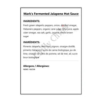 Mark’s Fermented Jalapeno Hot Sauce - Hot Sauce