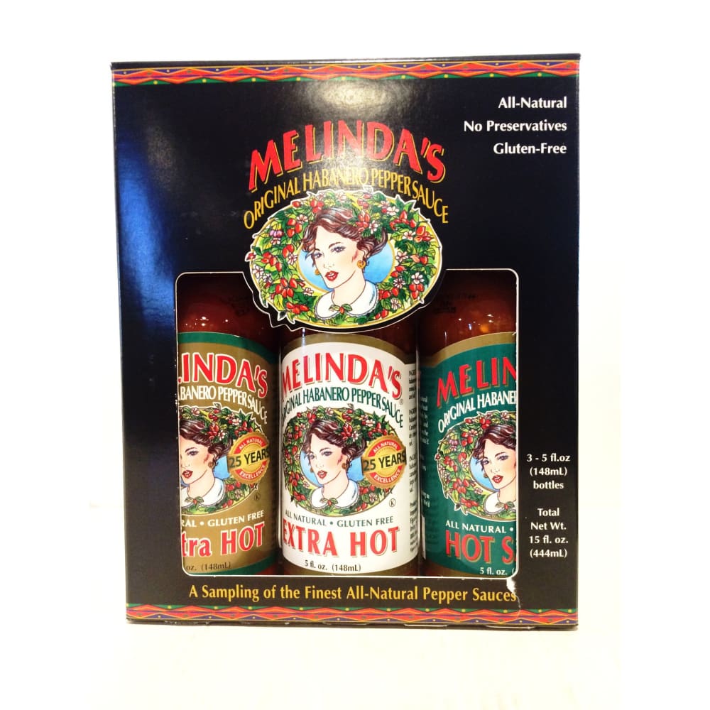 Melinda’s 3 Pack Hot Sauce Gift Set - Hot Sauce
