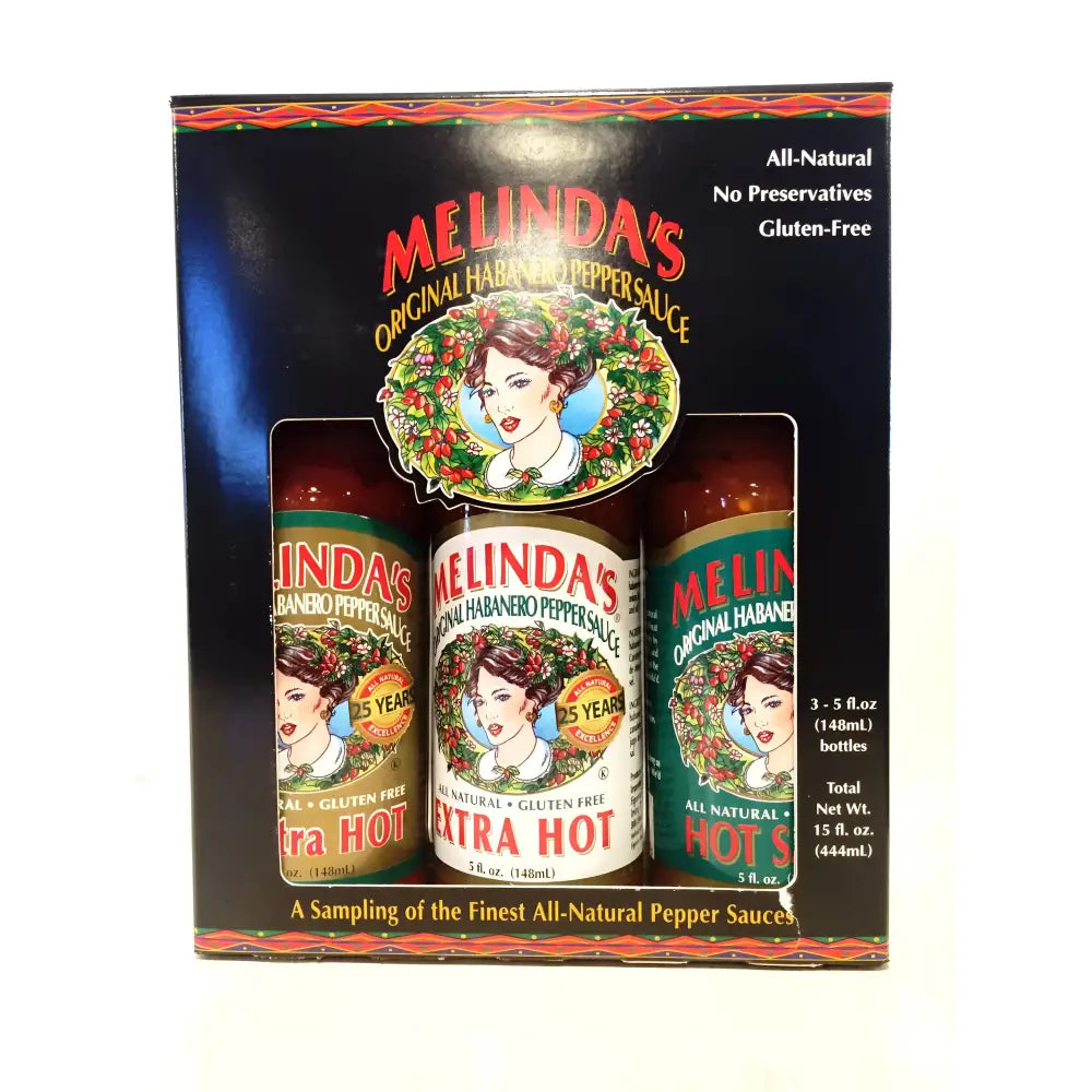 Melinda’s 3 Pack Hot Sauce Gift Set Hot Sauce