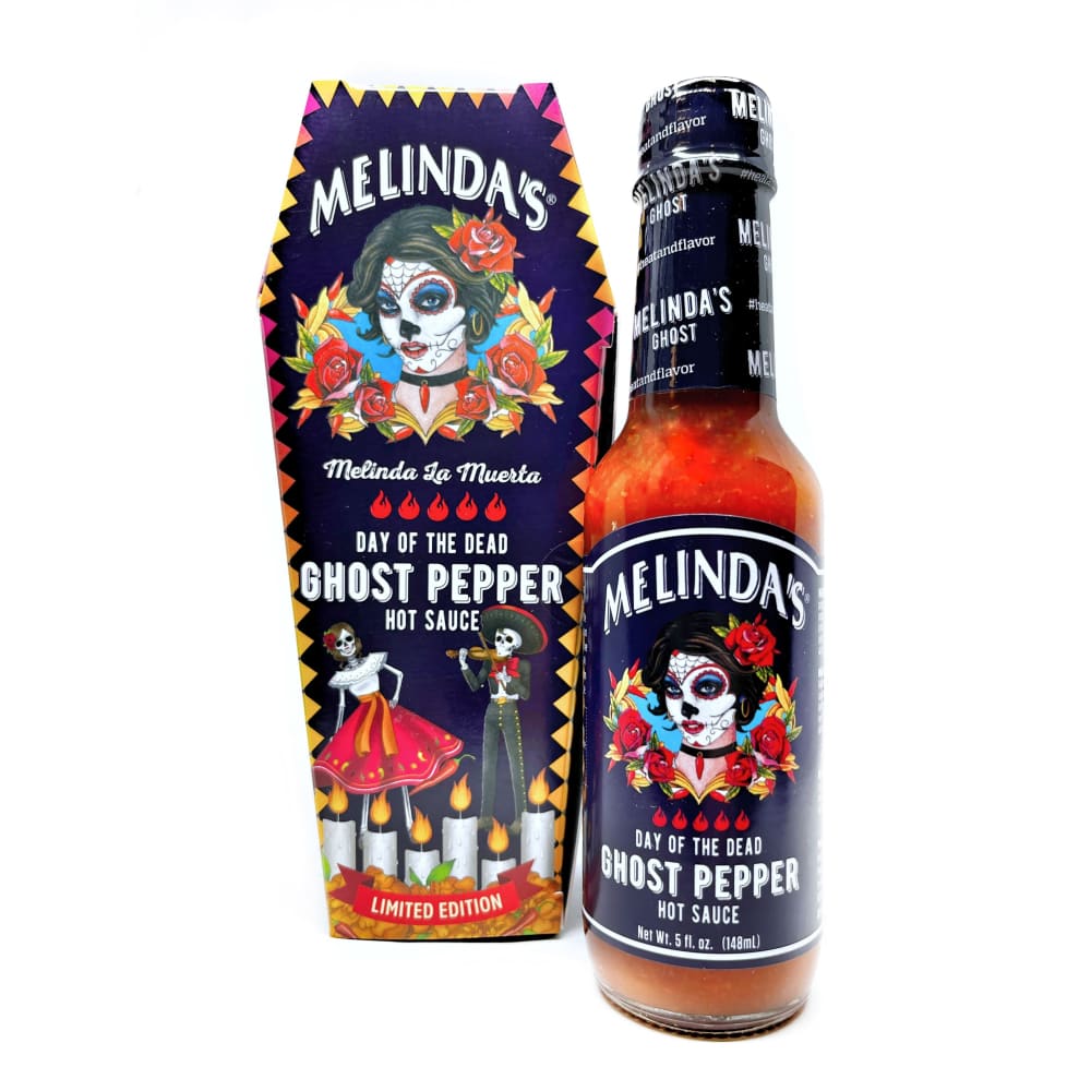 Melinda’s Day Of The Dead Ghost Pepper Hot Sauce - Hot Sauce
