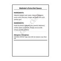 Melinda’s Extra Hot Sauce - Hot Sauce