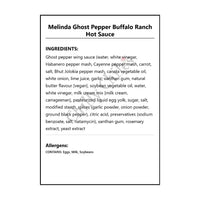 Melinda’s Ghost Pepper Buffalo Ranch Hot Sauce - Hot Sauce