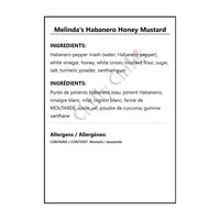 Melinda’s Habanero Honey Mustard - Mustard