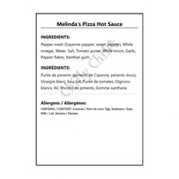 Melinda’s Pizza Hot Sauce - Hot Sauce