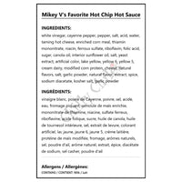 Mikey V’s Favorite Hot Chip Hot Sauce - Hot Sauce