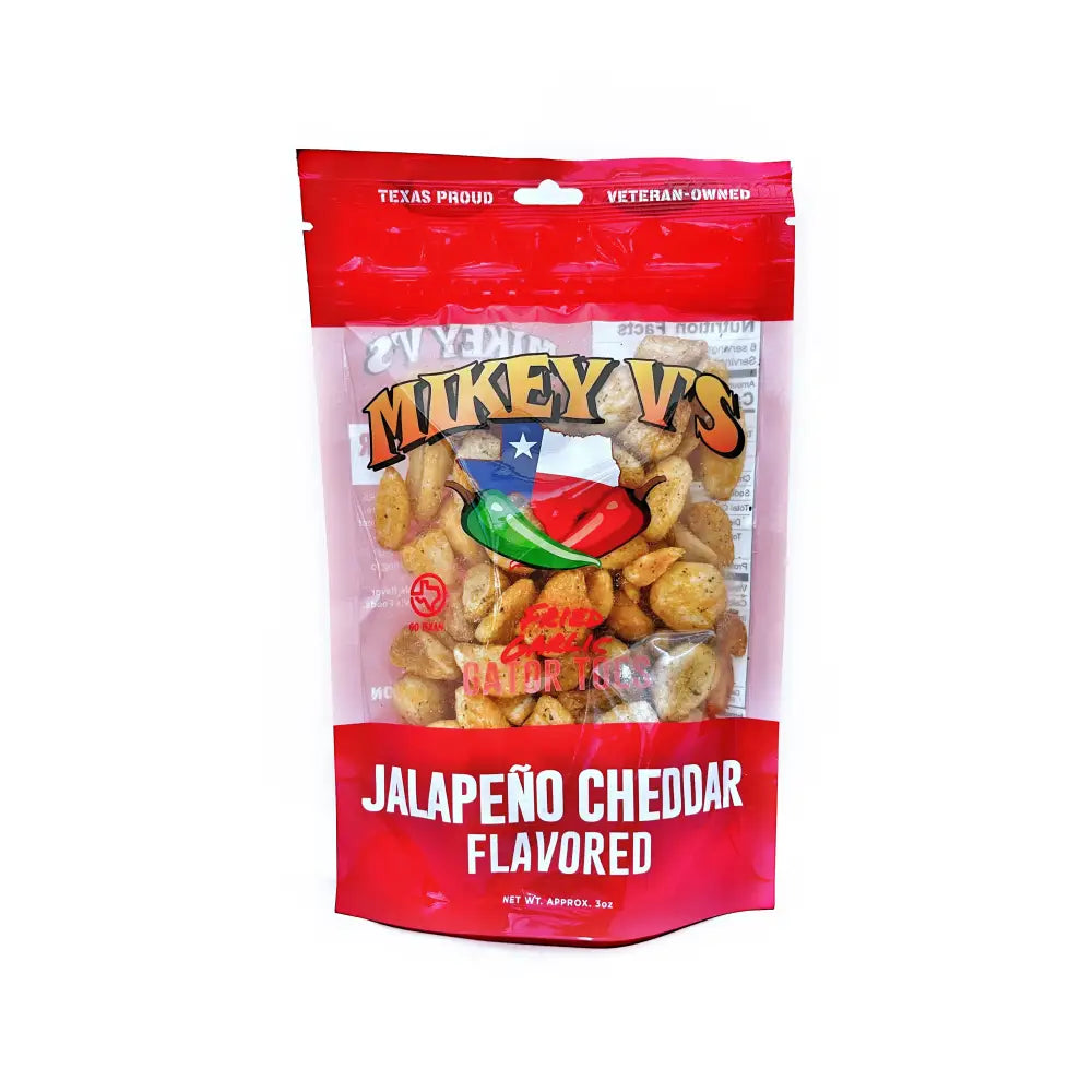 Mikey V’s Jalapeno Cheddar Gator Toes - Snacks