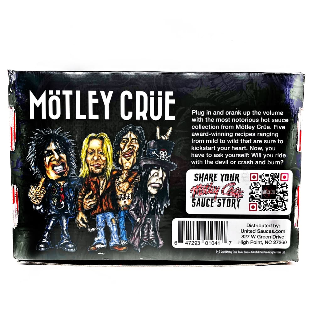 Motley Crue Hot Sauce Collection Gift Pack - Hot Sauce