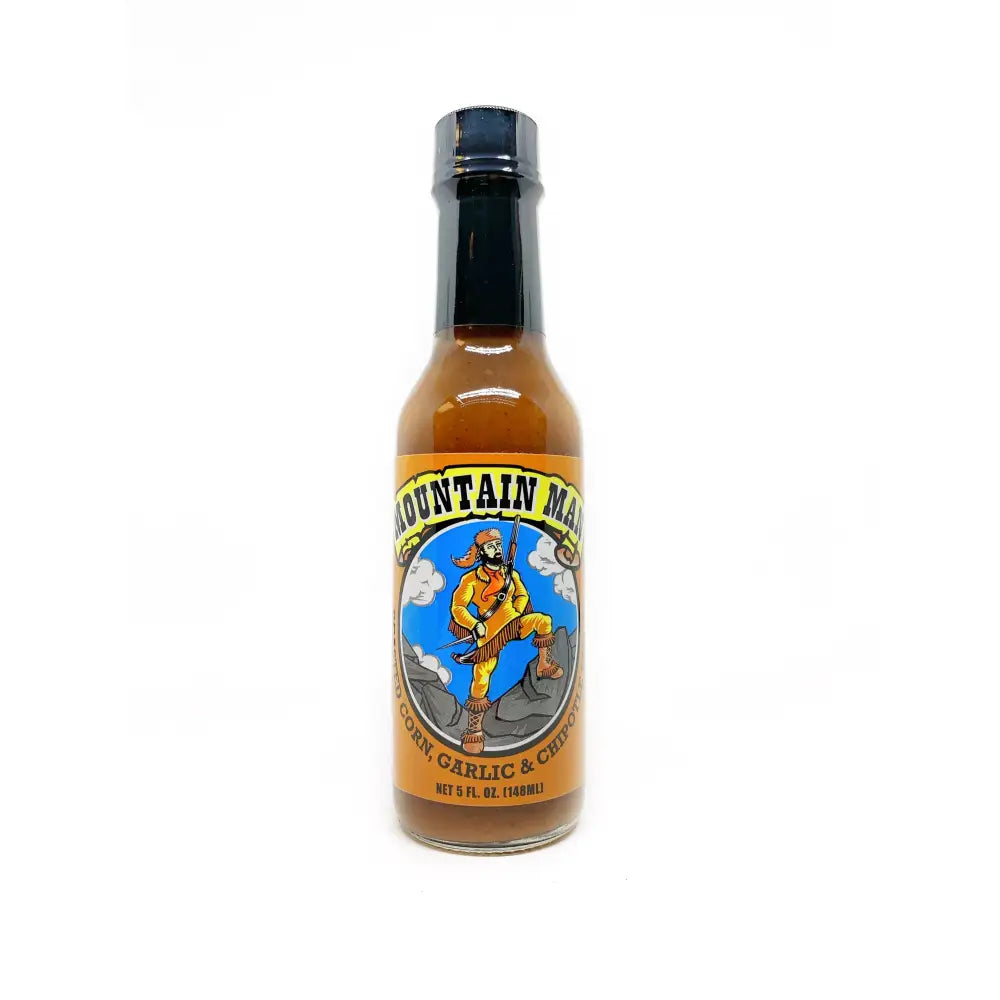 Mountain Man Corn Garlic and Chipotle Hot Sauce - Hot Sauce