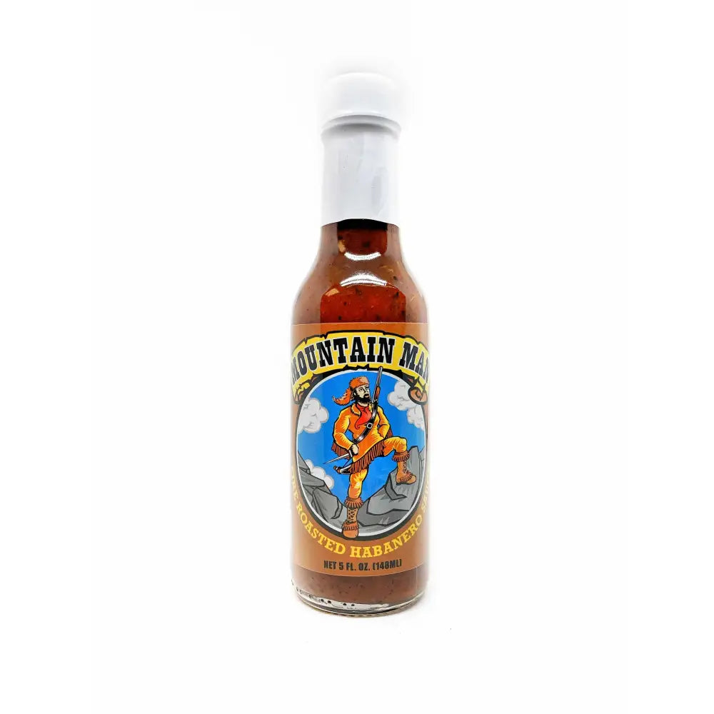 Mountain Man Fire Roasted Habanero Hot Sauce - Hot Sauce