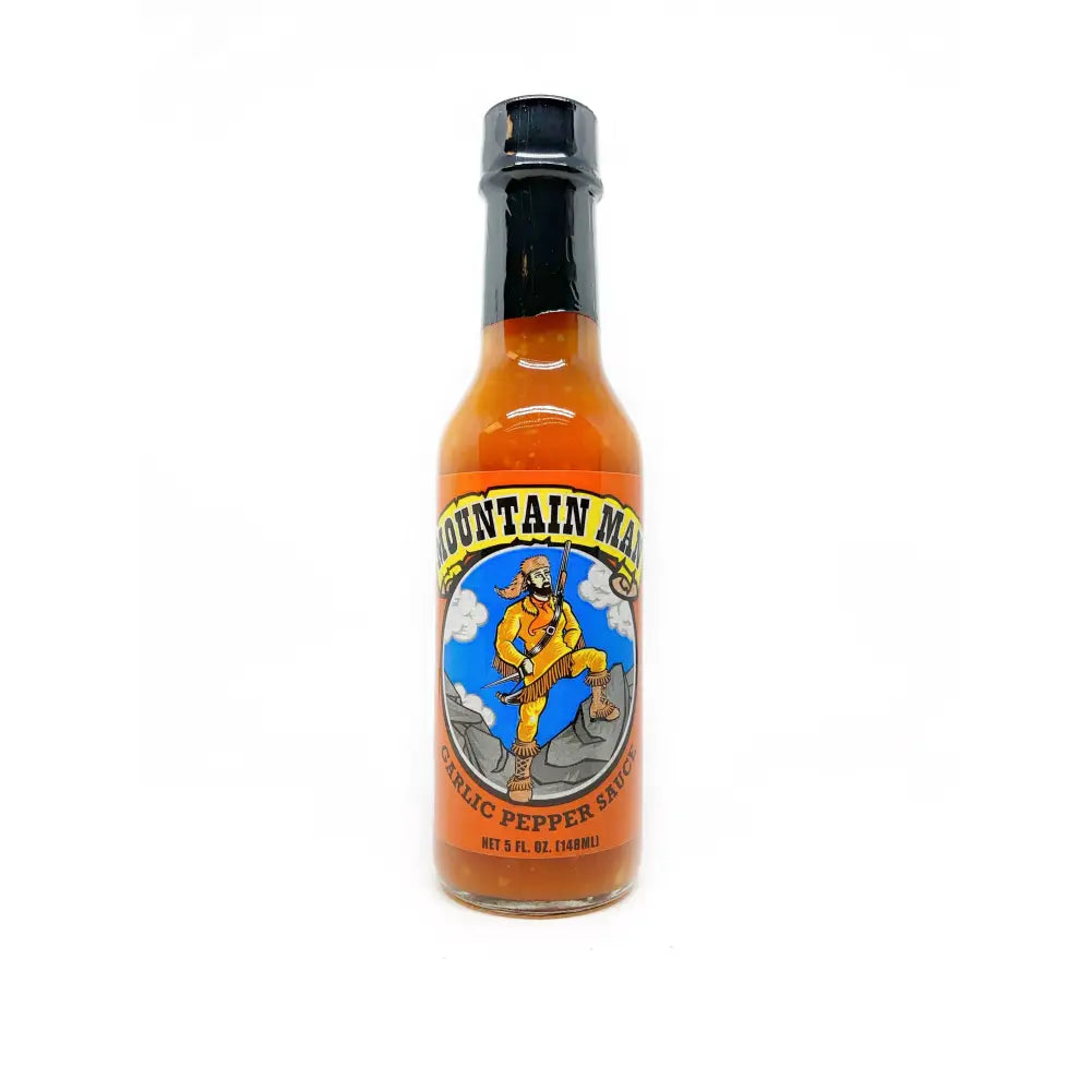 Mountain Man Garlic Pepper Sauce - Hot Sauce