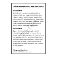 Neil’s Smoked Sweet Heat BBQ Sauce - BBQ Sauce