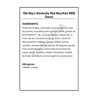 Ole Ray’s Kentucky Red Bourbon BBQ Sauce - BBQ Sauce