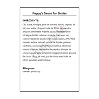 Pappy’s Sauce for Sissies - BBQ Sauce