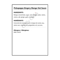 Pickapeppa Gingery Mango Hot Sauce - Hot Sauce