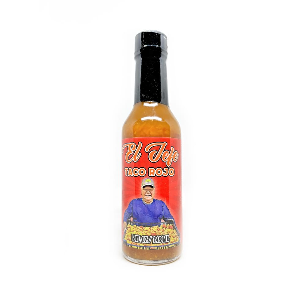 Puckerbutt El Jefe Taco Rojo Hot Sauce - Hot Sauce