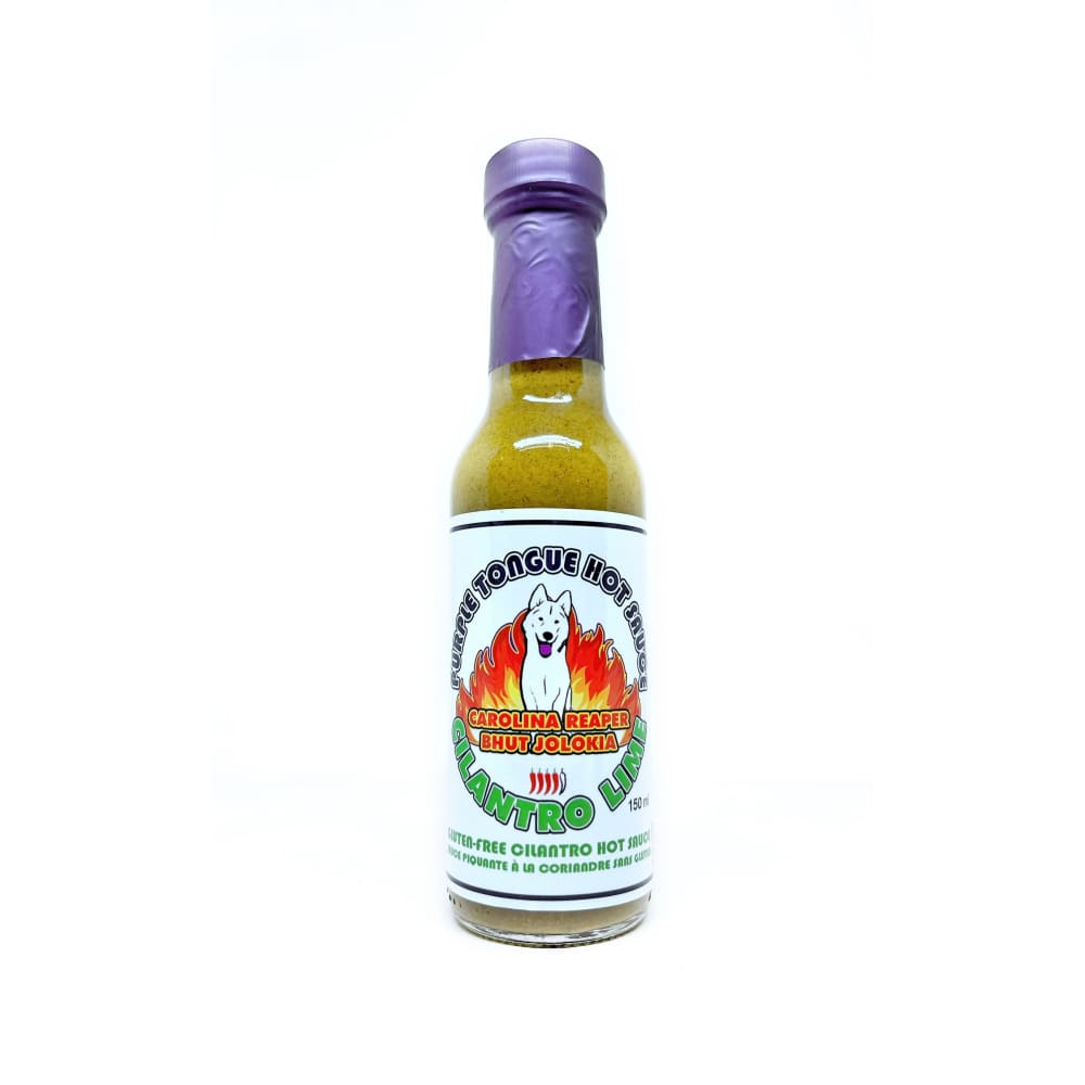 Purple Tongue Cilantro Lime Hot Sauce - Hot Sauce