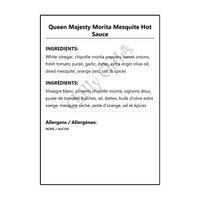 Queen Majesty Morita Mesquite Hot Sauce - Hot Sauce