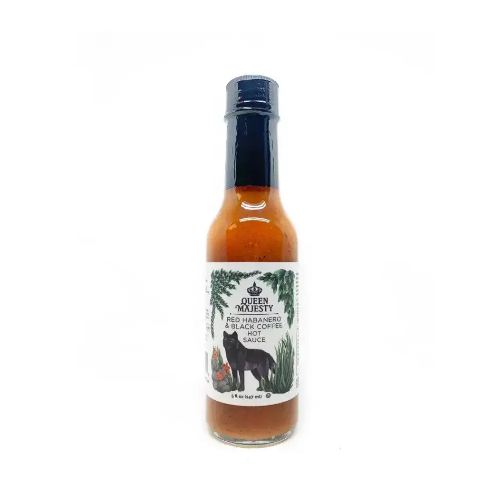 Queen Majesty Red Habanero & Black Coffee Hot Sauce - Hot Sauce