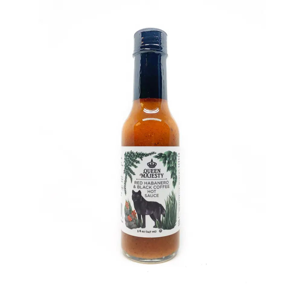 Queen Majesty Red Habanero & Black Coffee Hot Sauce - Hot Sauce