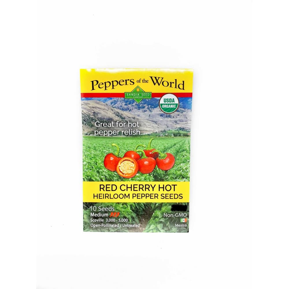Red Cherry Hot - Heirloom Pepper Seeds - Seeds