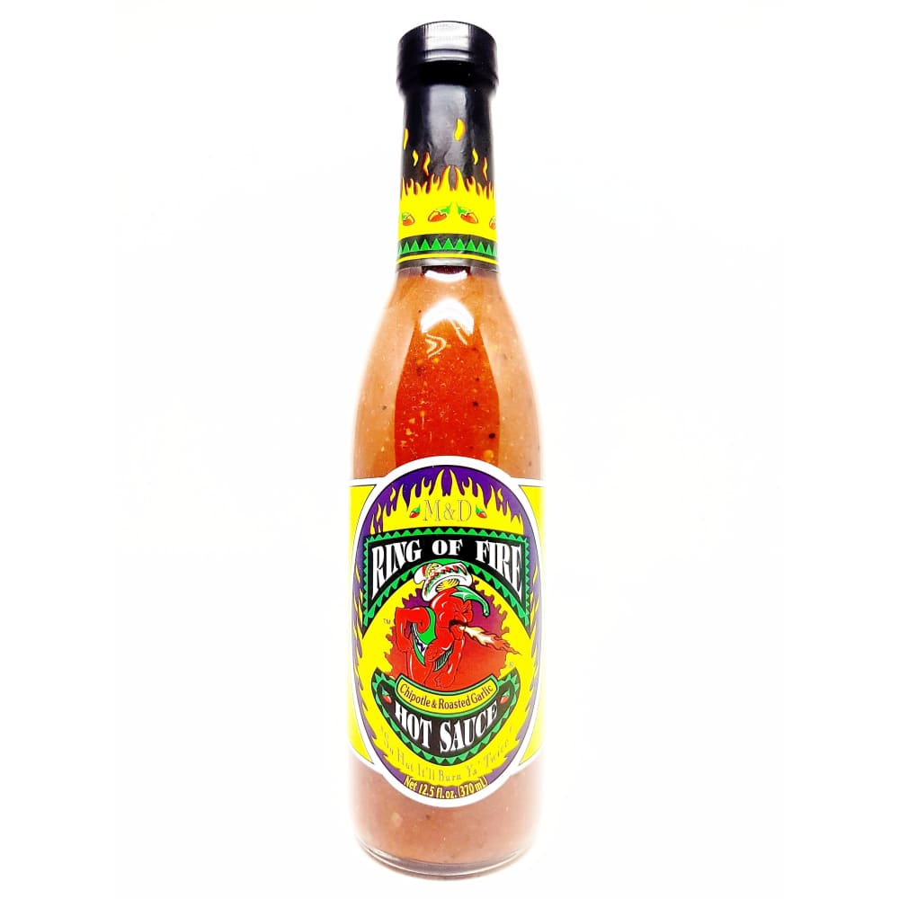 Ring of Fire Chipotle Garlic Hot Sauce - Hot Sauce