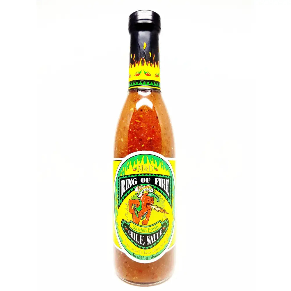 Ring of Fire Garden Fresh Chile Sauce Hot Sauce - Hot Sauce