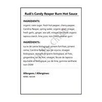 Rudi’s Candy Reaper Burn Hot Sauce - Hot Sauce