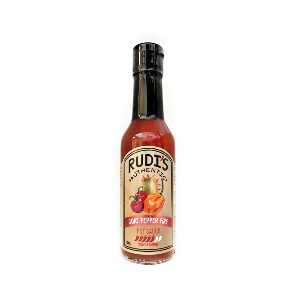 Rudi’s Goat Pepper Fire Hot Sauce - Hot Sauce