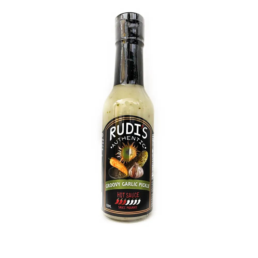 Rudi’s Groovy Garlic Pickle Hot Sauce - Hot Sauce