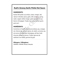 Rudi’s Groovy Garlic Pickle Hot Sauce - Hot Sauce