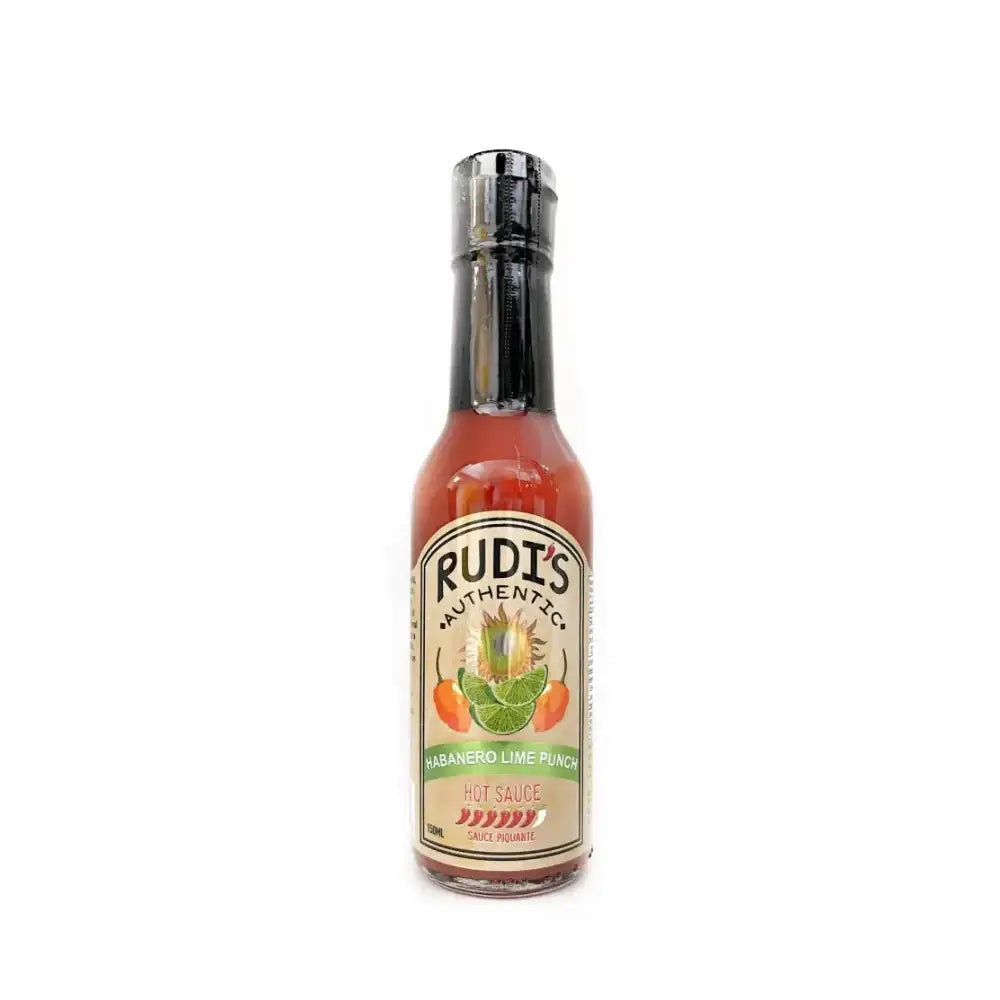 Rudi’s Habanero Lime Punch Hot Sauce - Hot Sauce