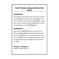 Rudi’s Smoky Jalapeno Bacon Hot Sauce - Hot Sauce