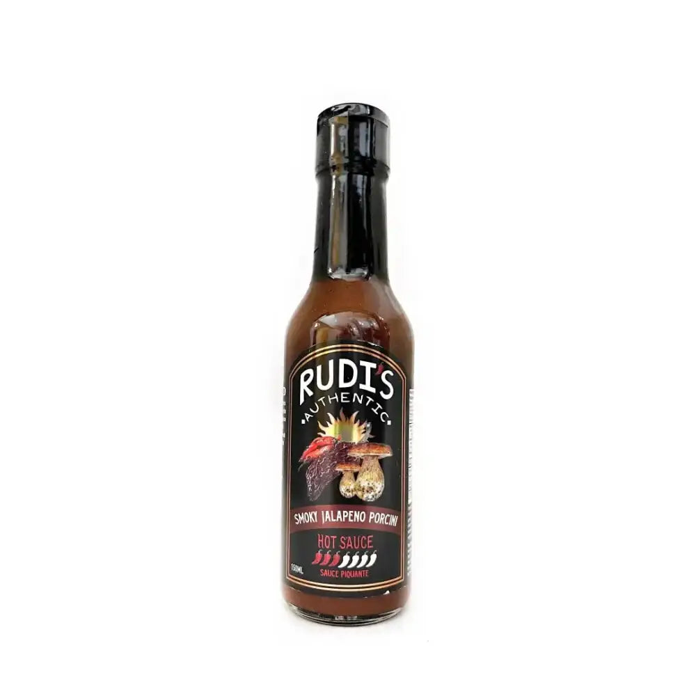 Rudi’s Smoky Jalapeno Porcini Hot Sauce - Hot Sauce