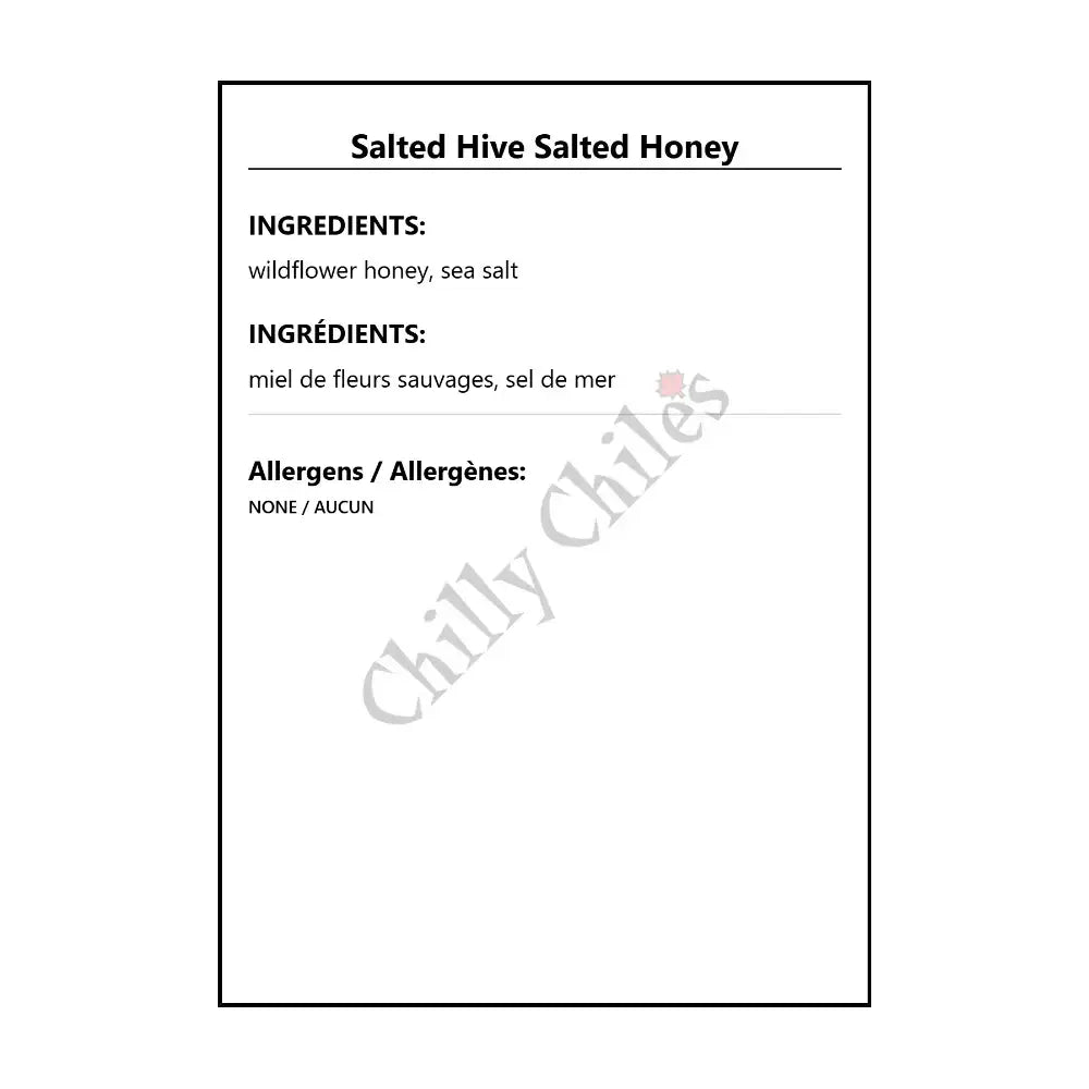 Salted Hive Salted Honey - Other
