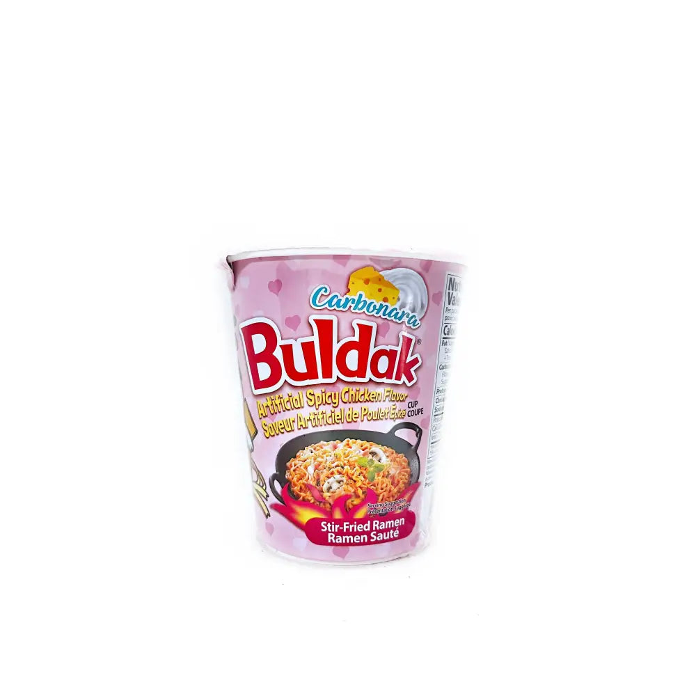 Samyang Carbonara Ramen Cup Snacks