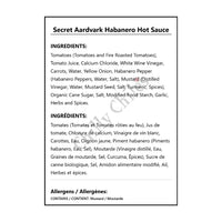 Secret Aardvark Habanero Hot Sauce - Hot Sauce